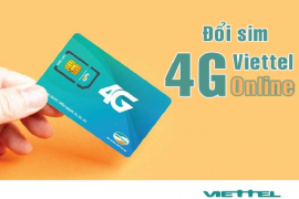 Sử dụng dịch vụ Viettel online để đăng ký SIM 4G – Đơn giản, nhanh gọn