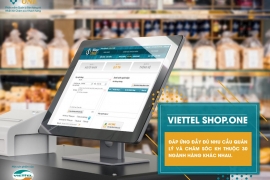 Viettel cung cấp phần mềm quản lý bán hàng và nhắn tin chăm sóc khách hàng Shop.ONE